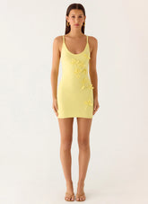 Cottesloe Mini Dress - Yellow