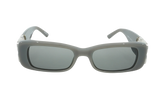 Rectangular Frame Sunglasses WMNS "Grey / Silver" BB0096S 014