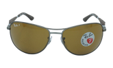 Pilot Polarized Sunglasses "Matte Gunmetal" RB3519-029-83_59