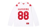 Playboy® L/S Football Top "SS26 - White" SU27097