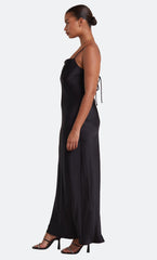 THE DREAMER TIE DRESS - BLACK