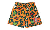 EE BASIC SHORT "SS22 - Orange Leopard" EE590