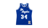 NBA Shaquille O'Neal Authentic Jersey "1996 Los Angeles Lakers - Royal" AJY4CP19140 LALROYA96SON