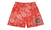 EE Basic Shorts "Paisley - Orange Black" EE165