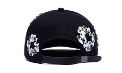 Rhinestone Cotton Wreath Cap "Black" DT351