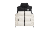 1996 Retro Nuptse Vest "White Dune / TNF Black / Recycled Down" NF0A3JQQGOM