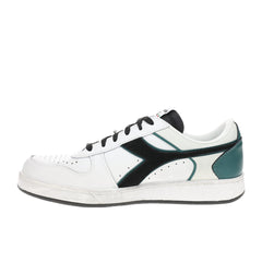 Magic Basket Low Icona Leather Lace Up Sneakers