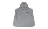 Heather Zip Up Essential Hoodie "Heather Grey" SLR XHDS 0016