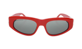Cat Eye Frame Sunglasses WMNS "Red / Silver" BB0095S 016