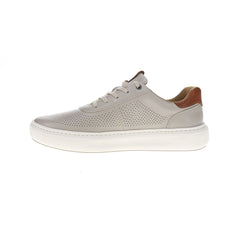 Anders Perforated U Throat Lace Up Sneakers