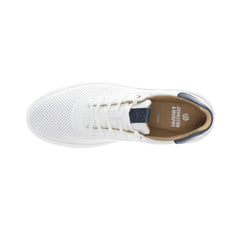 Anders Perforated U-Throat Lace Up Sneakers