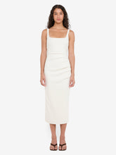 BE MINE SQUARE NECK DRESS - IVORY