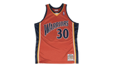 NBA Stephen Curry Authentic Jersey "2009-10 Golden State Warriors - Orange" 72263W309SCURR