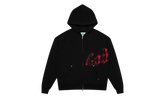 OG Logo Hoodie "Black Red Plaid" GS097