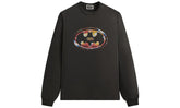 Batman Logo Vintage Long Sleeve Tee "Black" KHM032795 001