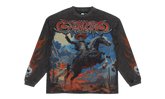 Western Long-sleeve Sweatshirt "Grey Wash" GS060