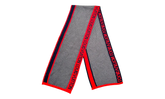 Generation Wool Scarf "Grey/Red" M71255