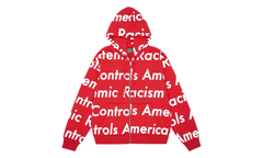 Srca Graphic 1 Zip-up Hoodie "RED" 014 030 123