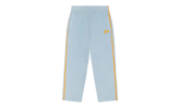 5Q Zip Velour Warmup Track Pants "Light Blue" DT434