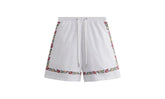 Windowpane Eyelet Belmont Short "White" KHM060354 101