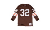NFL Jim Brown Authentic Jersey "1964 Cleveland Browns - Brown" AJY6CP18021 CBRBROW64JBW
