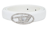 B 1DR Strass 20 Belt "White" X09972 P6364 T1003