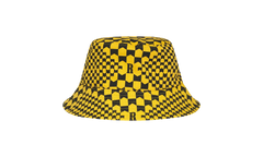 Checkered Monogram Bucket Hat "Yellow/Black" FW22HA06012981