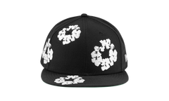 New Era Cotton Wreath 59/50 Cap "Black" DT22