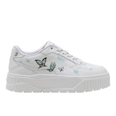 Karmen II Idol Novelty Butterfly Lace Up Sneakers