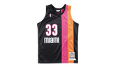 NBA Alonzo Mourning Authentic Jersey "2005-06 Miami Heat Alternate - Black" AJY4EL18032 MHEBLCK05AMO