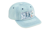Embroidered Money Logo 6 Panel Hat "SS26 - Denim" SU27432
