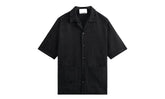 Jacquard Faille Reade Shirt "Black" KITH26