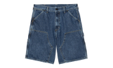Double Knee Shorts "Blue Stone Washed" I034867 01 06