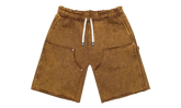 Carpenter Distressed Shorts "Muddy Brown Wash" GS194