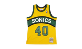 NBA Shawn Kemp Reload Swingman Jersey "1994 Seattle Supersonics - Yellow" SMJYCP19285 SSUYELL94SKE