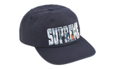 Embroidered Money Logo 6 Panel Hat "SS26 - Navy" SU27433
