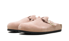 Boston Suede Leather Sandals "Light Rose" 1026139