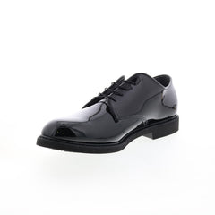 Altama O2 High Gloss Oxford Tuxedo Mens Black Wide Oxfords Plain Toe Shoes