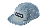 Stars Studded Denim Camp Cap "SS26 - Washed Indigo" SU27258