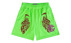 EE BASIC SHORT "WARREN LOTAS - Neon Green/ Red" EE678