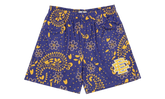 EE BASIC SHORT "SS21 - Purple Paisley" EE699
