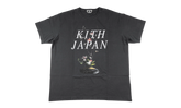Japan flower vintage tee "Black" KHM034701 101