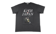 Japan flower vintage tee "Black" KHM034701 101