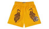 EE BASIC SHORT "WARREN LOTAS - Yellow/Maroon" EE679