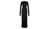 Sheer Knit Jersey Dress WMNS "Black" RHSS24DR02852372 BLK