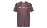 Laundry Logo Short Sleeve T-Shirt "Aubergine" OMAA027F22JER0203535