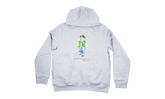 Letterman Bear Fleece Hoodie "Grey" 710953719001