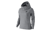 Tech Fleece Hoodie WMNS "Charcoal Heather / Black" 683798 091
