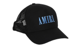 Core Logo Trucker Hat "Black / Dusty Blue" PF22MAH001 803 BLAC