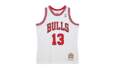 NBA Luc Longley Jersey "1997 Chicago Bulls - White" SMJY6370 CBU97LLOWHIT